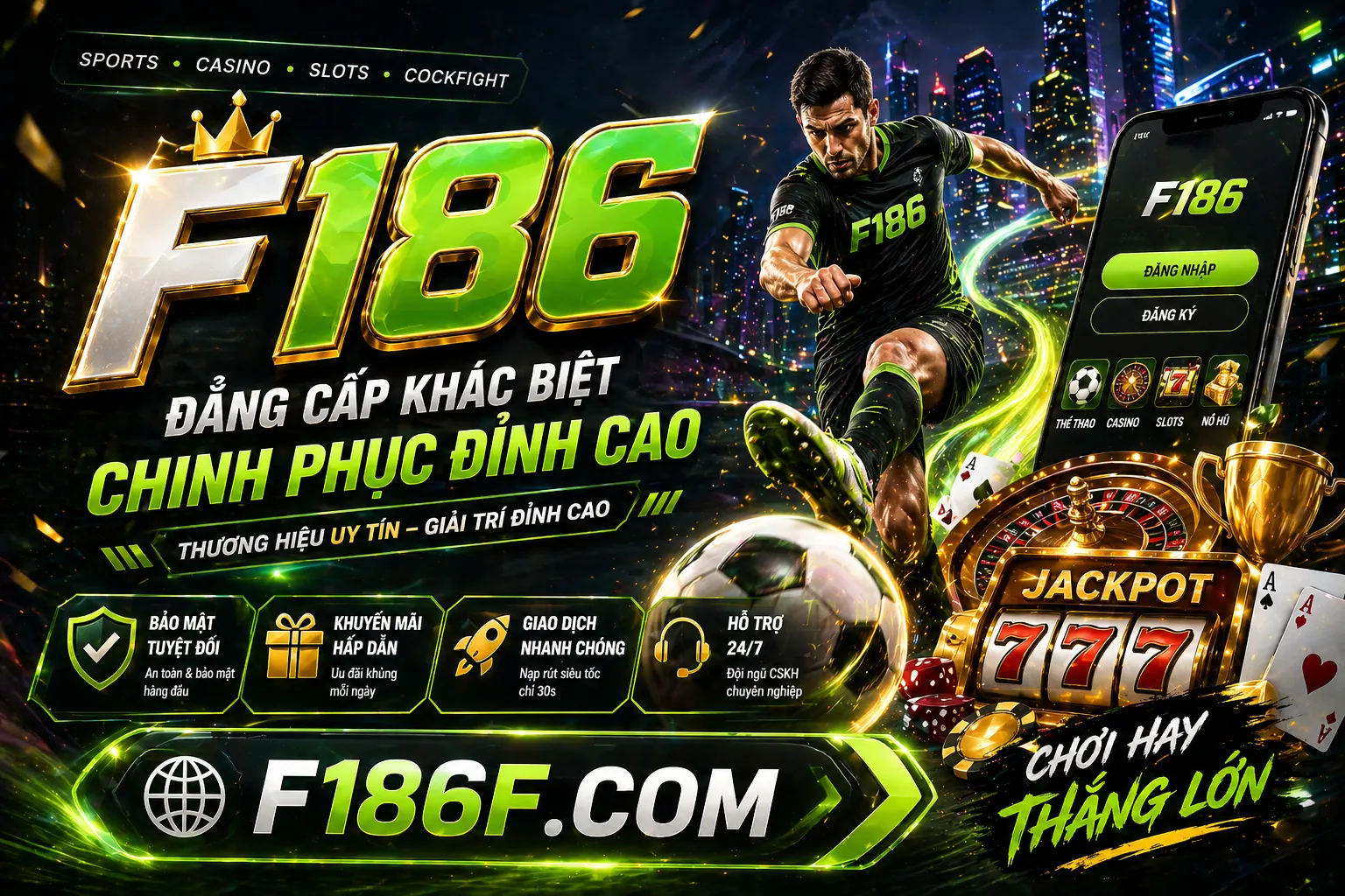 Hình ảnh minh họa an toàn và uy tín của 23vin casino